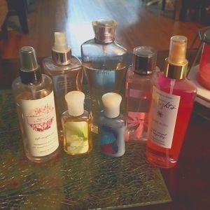Lot full of Victoria Secret perfumes body sprays